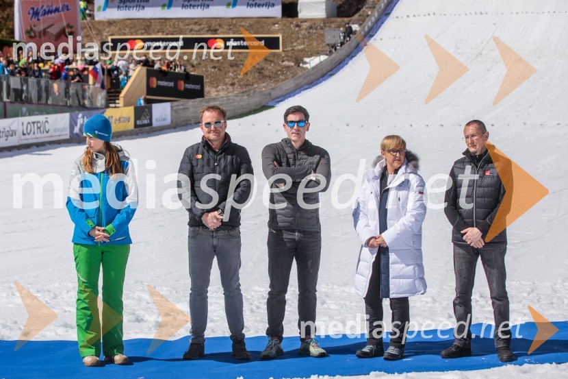  ... ;  Peter Bakenecker, predsednik centrala Evropa, Mastercard;  Tadej Čaroli, član uprave, Zavarovanica Triglav; dr. Nataša Pirc Musar, predsednica Republike Slovenije;  ... Planica 2023, sobota