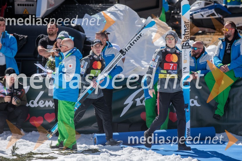  Domen Prevc, smučarski skakalec;  Lovro Kos, smučarski skakalecPlanica 2023, sobota