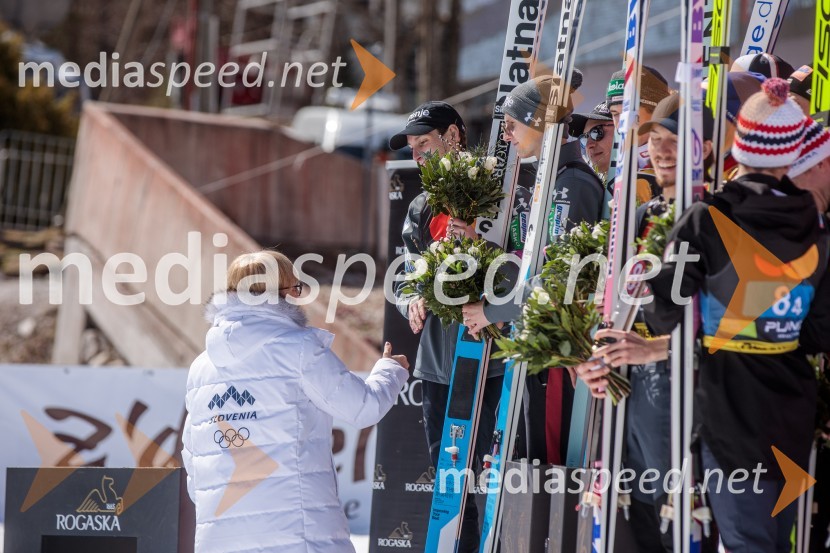 dr. Nataša Pirc Musar, predsednica Republike SlovenijePlanica 2023, sobota