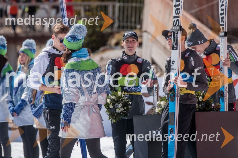  Domen Prevc, smučarski skakalec;  Anže Lanišek, smučarski skakalecPlanica 2023, sobota