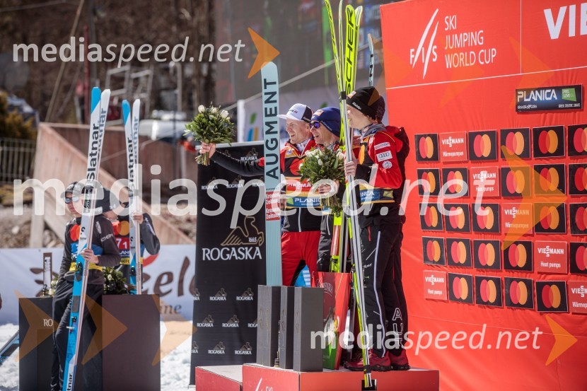  Michael  Hayböeck, smučarski skakalec (Avstrija);  Stefan Kraft, smučarski skakalec (Avstrija)Planica 2023, sobota