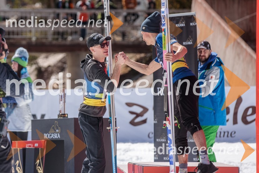  Anže Lanišek, smučarski skakalec;  Piotr Żyła, smučarski skakalec (Poljska)Planica 2023, sobota