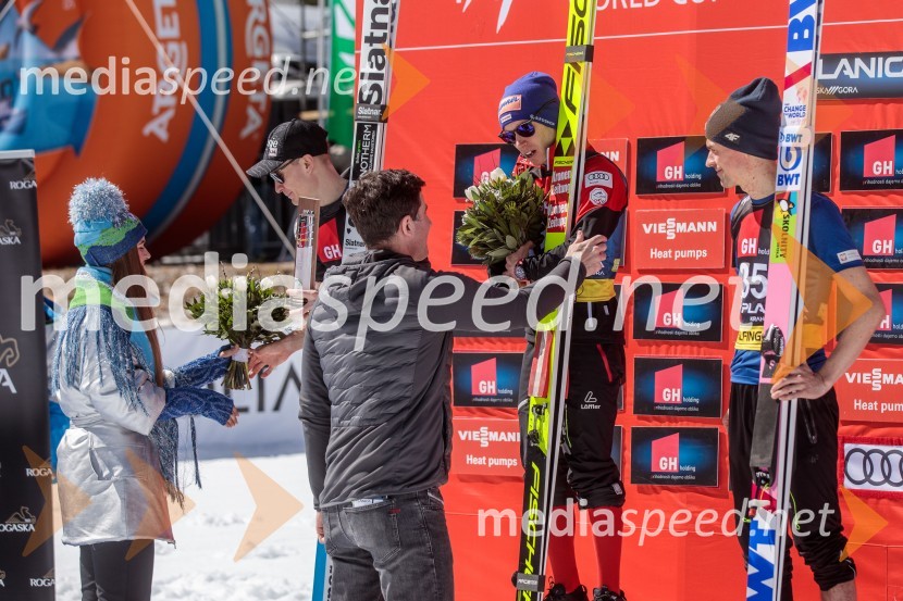  ... ;  Anže Lanišek, smučarski skakalec;  Tadej Čaroli, član uprave, Zavarovanica Triglav;  Stefan Kraft, smučarski skakalec (Avstrija);  Piotr Żyła, smučarski skakalec (Poljska)Planica 2023, sobota