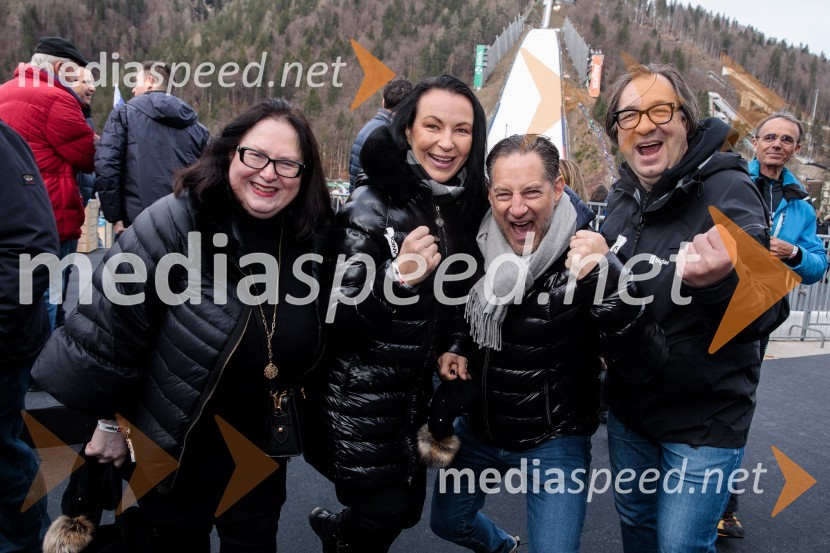  ... ;  Melita Pipuš;  John Denhof, predsednik uprave NKBM;  ... Planica 2023, sobota