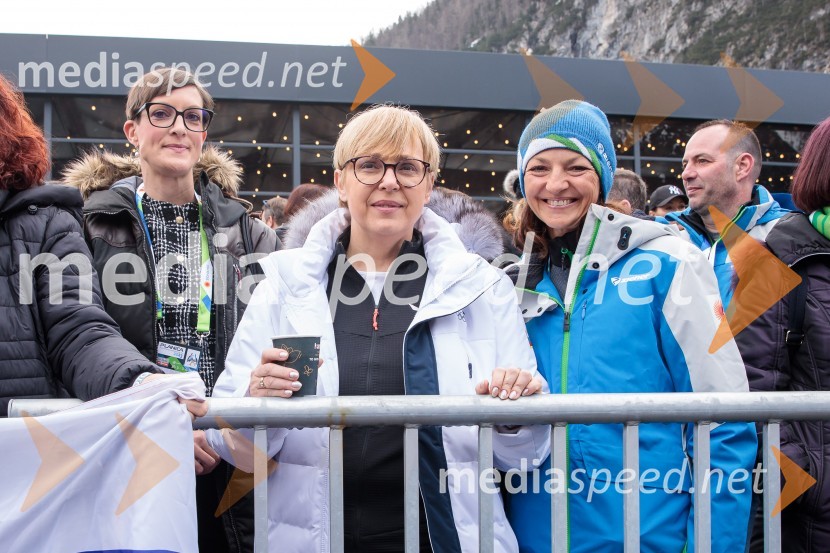  ... ; dr. Nataša Pirc Musar, predsednica Republike Slovenije; prof. dr. Maja Makovec Brenčič, nekdanja ministrica za izobraževanje, znanost in športPlanica 2023, sobota