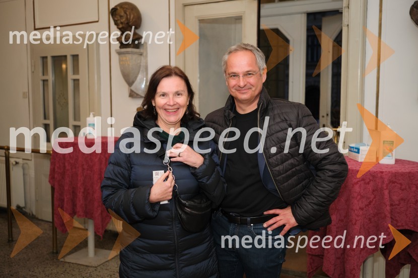  Ingrid Kovač Brus, odgovorna urednica, 3. program Radia Slovenija – program Ars;  Robert BrusBossa de Novo na odru ljubljanske Drame