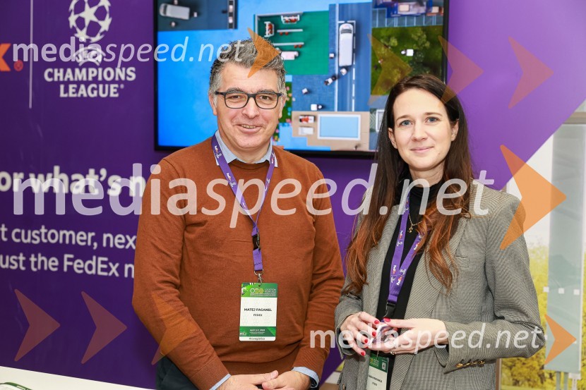  Matej Faganel, Fedex;  Sara Kravanja, Fedex10. mednarodni Logistični kongres