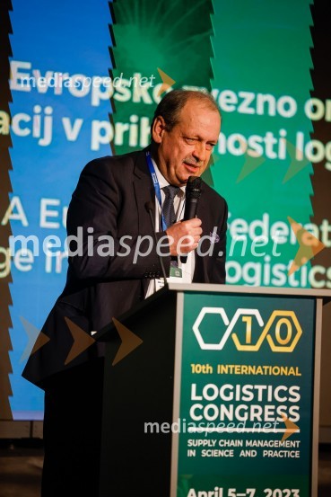 dr. Eusebiu Catana, višji vodja oddelka za inovacije, podpredsednik ALICE, ERTICO - ITS EUROPE10. mednarodni Logistični kongres