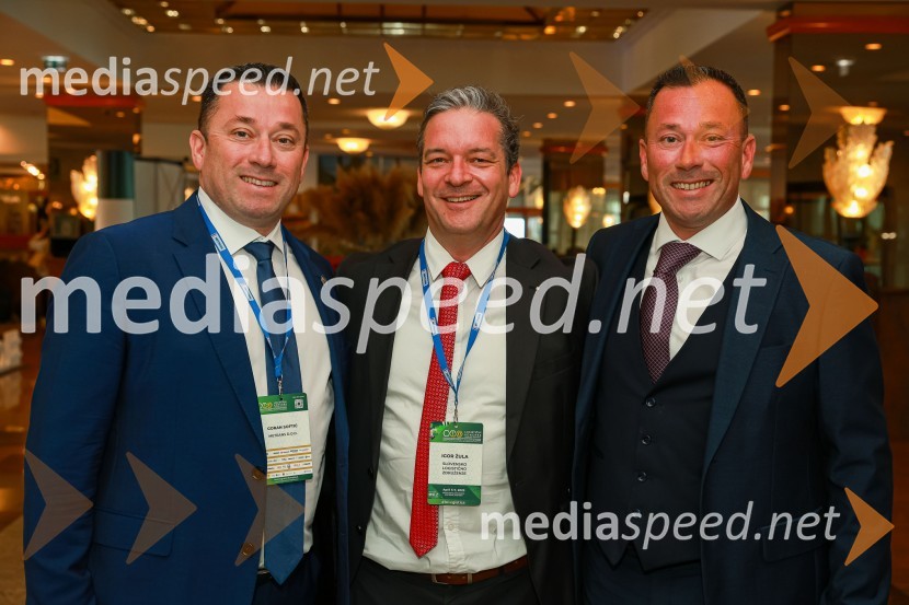  Goran Softić, direktor, Metrans Adrija;  Igor  Žula, predsednik Slovenskega logističnega združenja ;  Tiher Softić10. mednarodni Logistični kongres