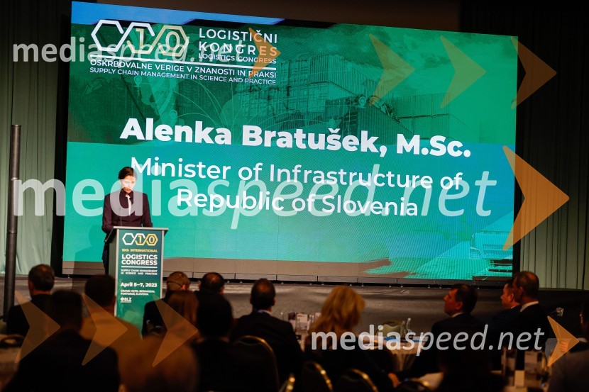 mag. Alenka Bratušek, Ministrica za infrastrukturo10. mednarodni Logistični kongres