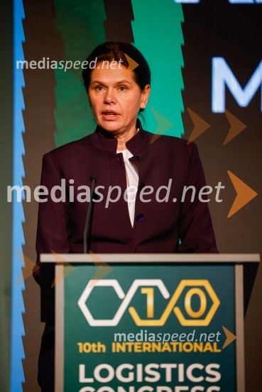mag. Alenka Bratušek, Ministrica za infrastrukturo10. mednarodni Logistični kongres