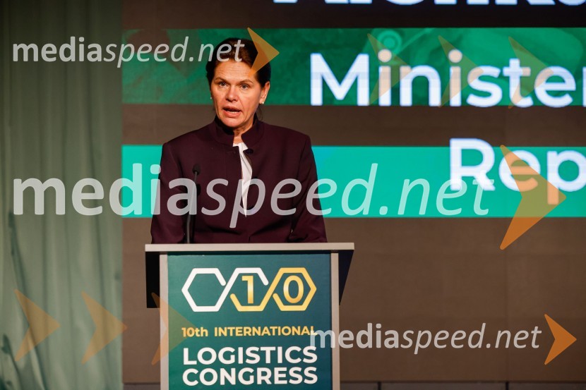 mag. Alenka Bratušek, Ministrica za infrastrukturo10. mednarodni Logistični kongres