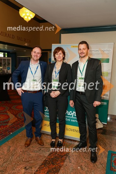 Savin Jurić, direktor prodaje, Intereuropa d.d.;  Helena Trunk, produktni vodja za domači in zbirni promet ter pretočna skladišča, Intereuropa;  Miran Markežič, direktor za razvoj ključnih kupcev, Intereuropa10. mednarodni Logistični kongres
