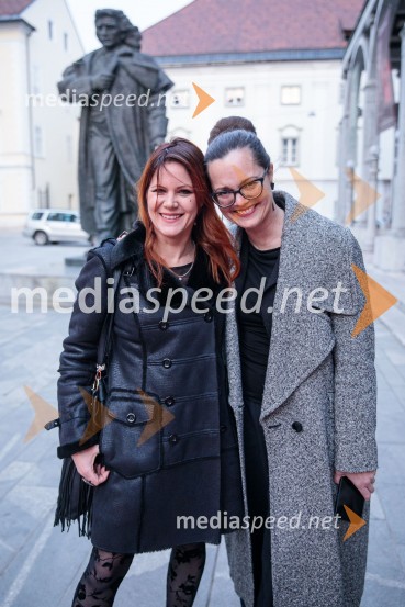  Eva Belčič, vodja marketinga in odnosov z javnostmi, Prešernovo gledališče Kranj;  Tamara Bračič Vidmar, producentka, Bunker Ljubljana, koordinator mednarodne mreže Balkan Express53. Teden slovenske drame, sklepna slovesnost s podelitvijo nagrad