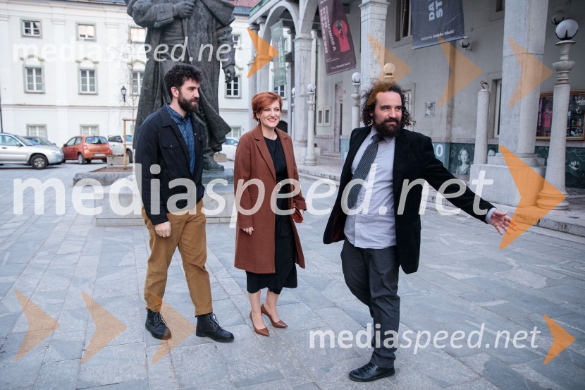 dr. Sašo Slaček Brlek, raziskovalec na FDV; dr. Asta Vrečko, ministrica za kulturo;   Jure Novak, režiser, direktor, Prešernovo gledališče Kranj53. Teden slovenske drame, sklepna slovesnost s podelitvijo nagrad