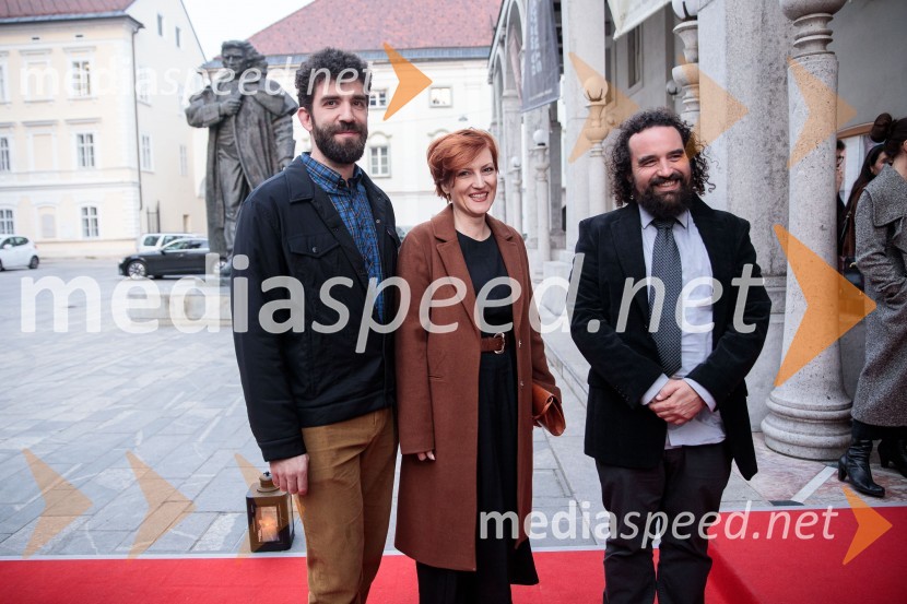 dr. Sašo Slaček Brlek, raziskovalec na FDV; dr. Asta Vrečko, ministrica za kulturo;   Jure Novak, režiser, direktor, Prešernovo gledališče Kranj53. Teden slovenske drame, sklepna slovesnost s podelitvijo nagrad