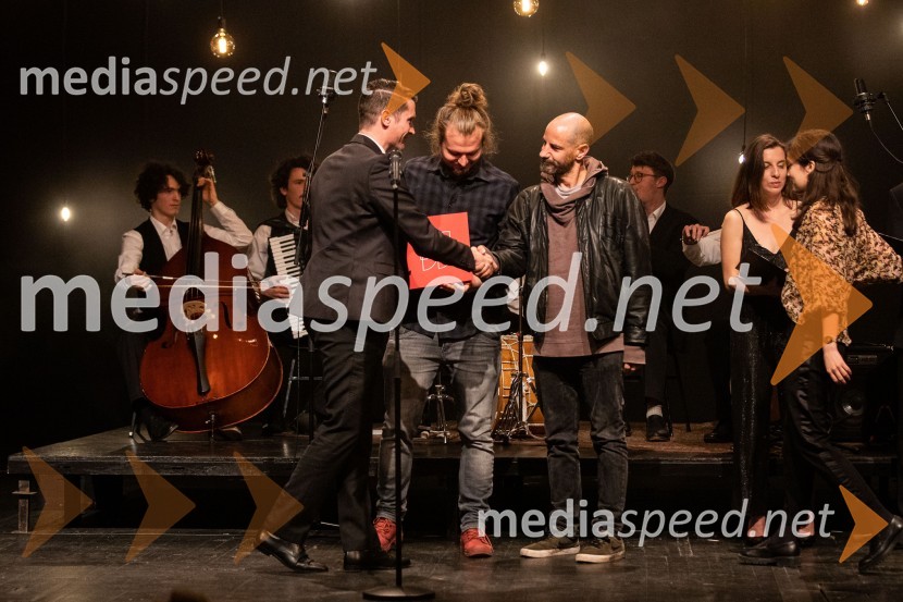  Janez Černe, podžupan Mestne občine Kranj;  Žiga  Divjak, režiser;  Iztok Drabik Jug, igralec53. Teden slovenske drame, sklepna slovesnost s podelitvijo nagrad