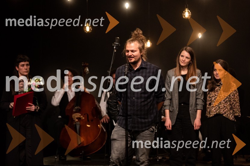  Žiga  Divjak, režiser;  ... ;  Lara Wolf Završnik, igralka53. Teden slovenske drame, sklepna slovesnost s podelitvijo nagrad