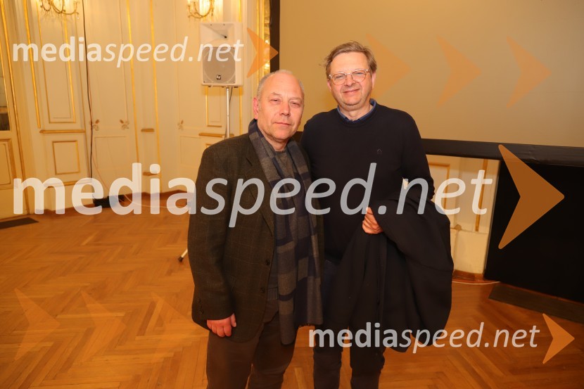  Milko Lazar, skladatelj, pianist;  Marko Japelj, scenografUživajte, oder je vaš, predpremiera dokumentarnega filma v SNG Maribor