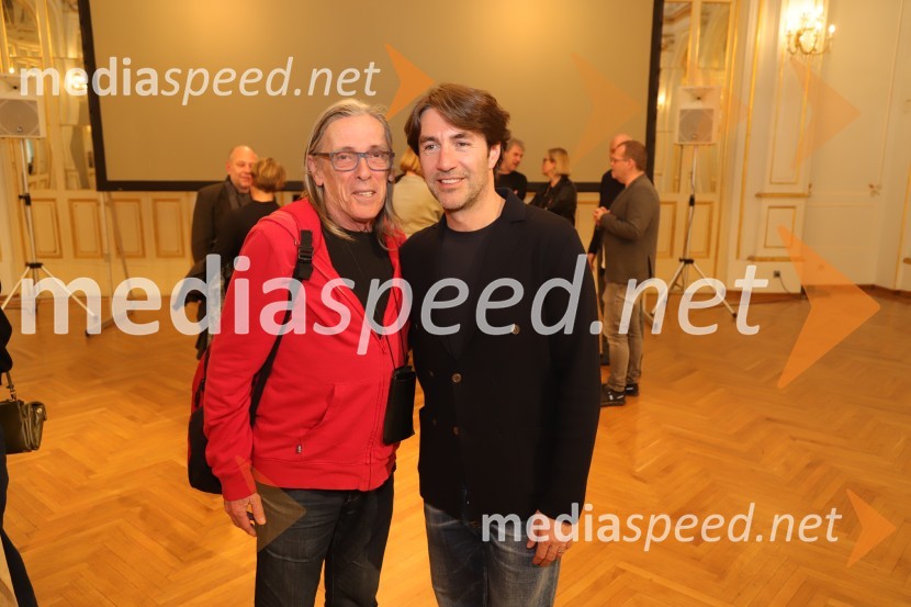  Peter Krajnc, inspicient;  Edward Clug, umetniški direktor, Balet SNG MariborUživajte, oder je vaš, predpremiera dokumentarnega filma v SNG Maribor