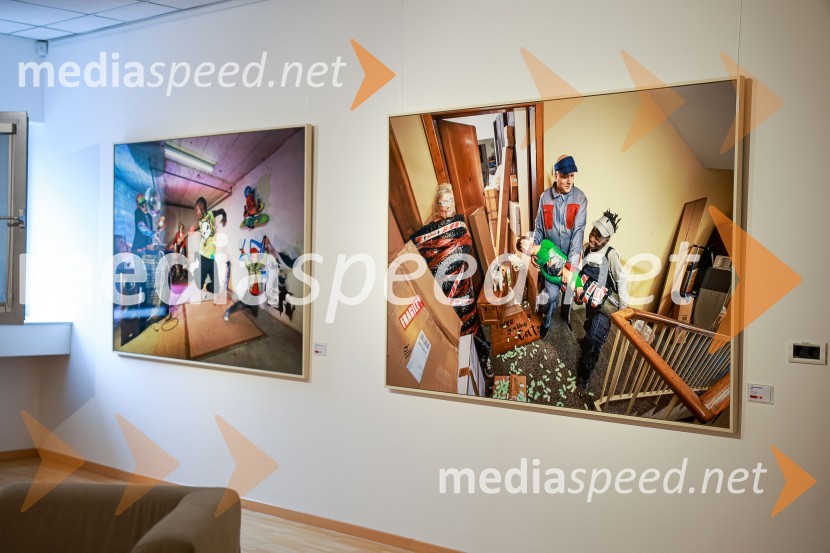 Odprtje fotografske razstave Petra Uhana v Generali galeriji