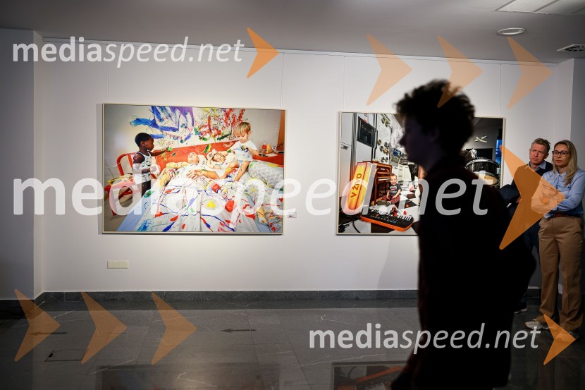 Odprtje fotografske razstave Petra Uhana v Generali galeriji