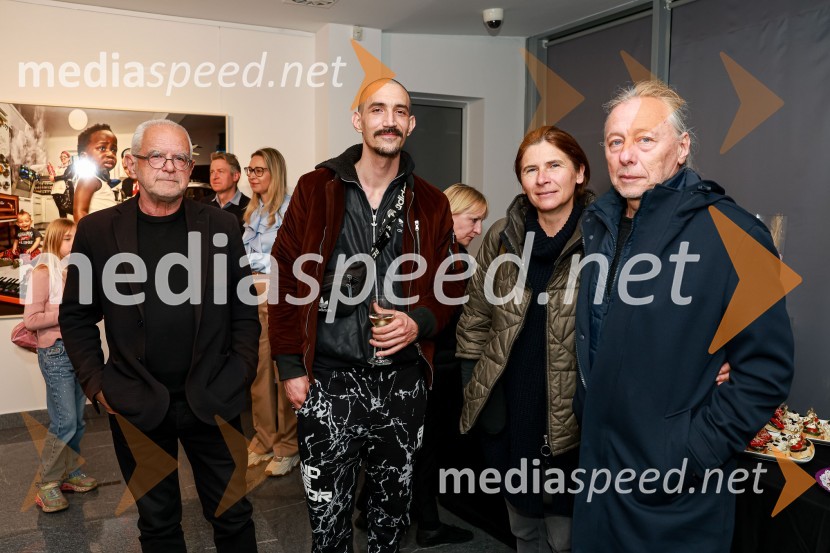 Odprtje fotografske razstave Petra Uhana v Generali galeriji