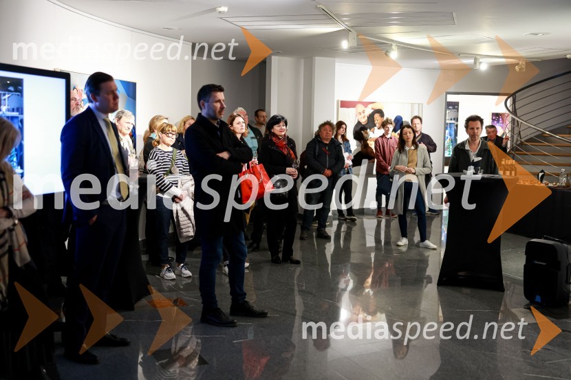 Odprtje fotografske razstave Petra Uhana v Generali galeriji