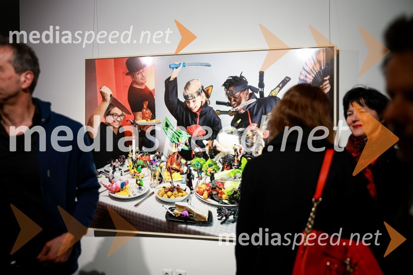 Odprtje fotografske razstave Petra Uhana v Generali galeriji