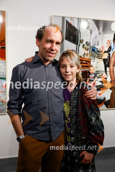  Peter Uhan, fotograf;  ... Odprtje fotografske razstave Petra Uhana v Generali galeriji