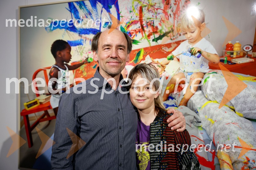  Peter Uhan, fotograf;  ... Odprtje fotografske razstave Petra Uhana v Generali galeriji