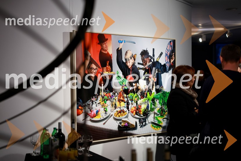 Odprtje fotografske razstave Petra Uhana v Generali galeriji