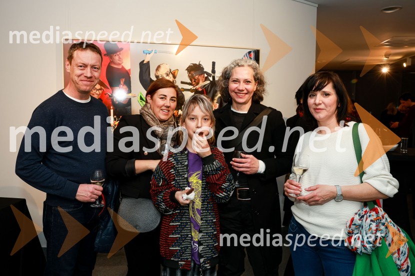 Odprtje fotografske razstave Petra Uhana v Generali galeriji