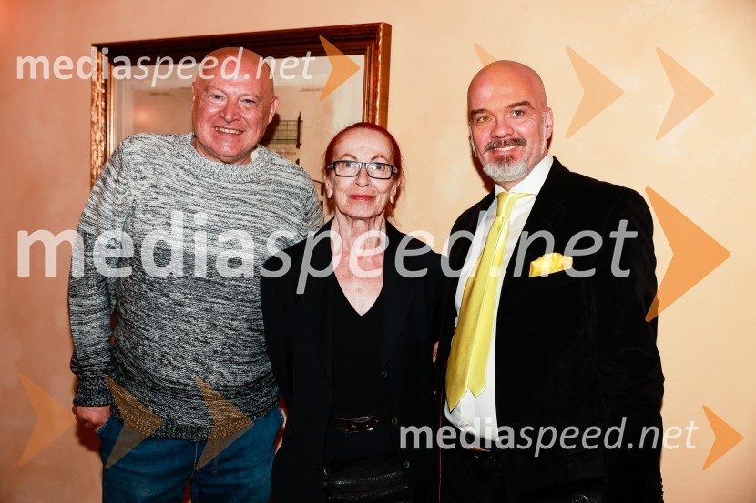  Nace Junkar, operni pevec;  Jožica Avbelj, igralka;  Rastko Rafael Kozlevčar, Predsednik Društva ljubiteljev baletne in operne umetnostiLjubezen, premiera baleta v SNG Opera in balet Ljubljana