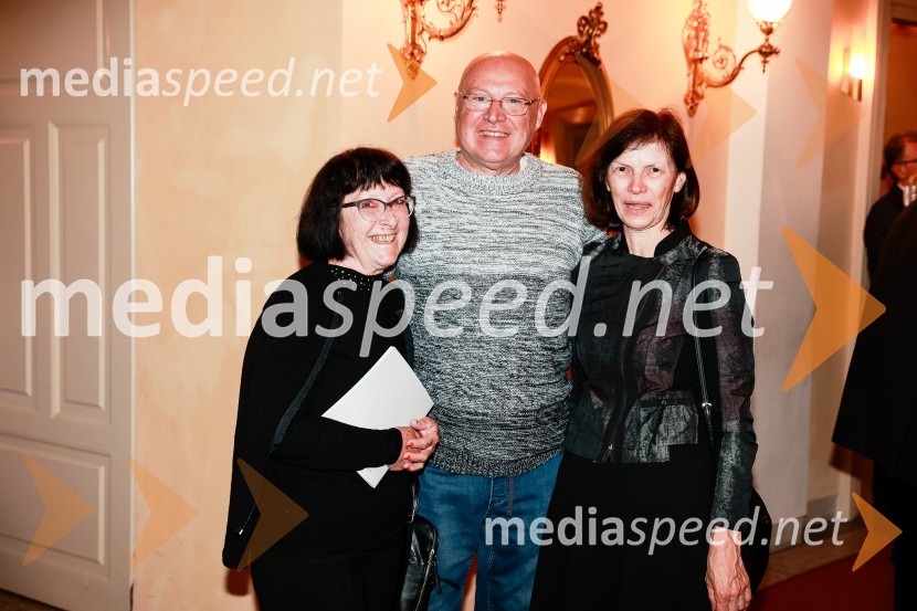  Cvetka Jerala, vioilinistka;  Nace Junkar, operni pevec;   Majda Pogorelčnik, vodja kadrovske službe SNG Opera in balet LjubljanaLjubezen, premiera baleta v SNG Opera in balet Ljubljana