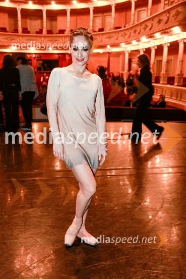  Ana Klašnja, balerinaLjubezen, premiera baleta v SNG Opera in balet Ljubljana