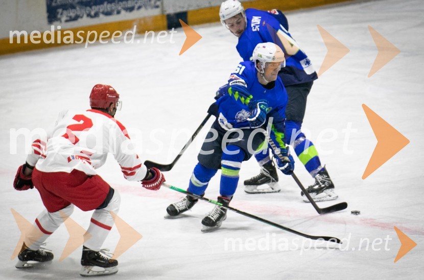 Hokejska tekma Slovenija - Poljska