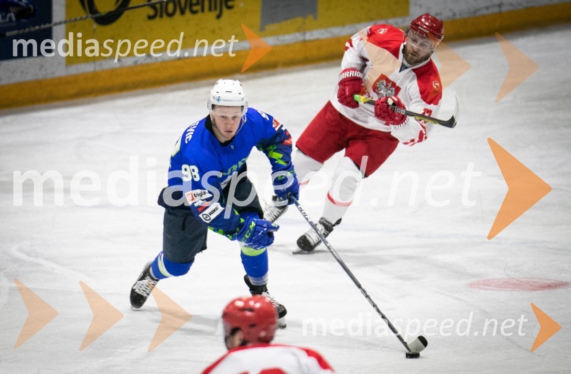 Ken Ograjenšek, hokejistHokejska tekma Slovenija - Poljska