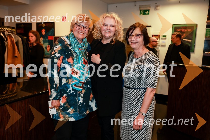  Tina Mahkota, prevajalka;  Katja Pegan,  direktorica in režiserka, Gledališče Koper Teatro Capodistria;  ... Sanja Valentin, premiera glasbeno - plesne komedije v Gledališču Koper