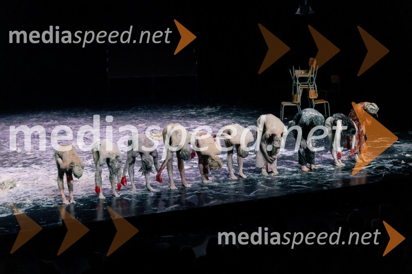 Wim Vandekeybus / Ultima Vez & KVS: roke se ne dotikajo tvojega dragocenega mene, plesna predstava v Cankarjevem domu