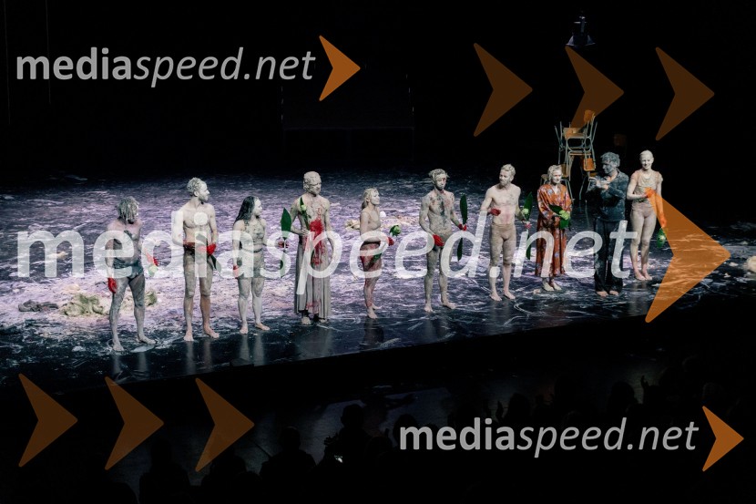 Wim Vandekeybus / Ultima Vez & KVS: roke se ne dotikajo tvojega dragocenega mene, plesna predstava v Cankarjevem domu