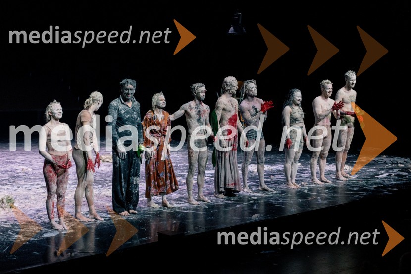 Wim Vandekeybus / Ultima Vez & KVS: roke se ne dotikajo tvojega dragocenega mene, plesna predstava v Cankarjevem domu