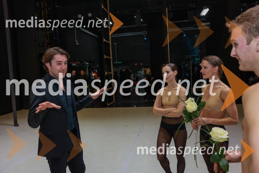  Edward Clug, umetniški direktor, Balet SNG Maribor;  Catarina de Meneses, baletna solistka;  Tijuana Križman Hudernik, baletna solistkaMYTH, RAIN DOGS, APERTURE, baletni triptih, premiera v SNG Maribor