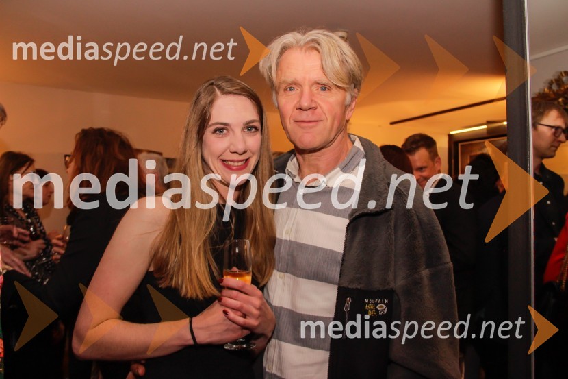  Eva Jesenovec, igralka;  Branko Završan, igralecŠe vedno Alice, premiera drame v SNG Ljubljana