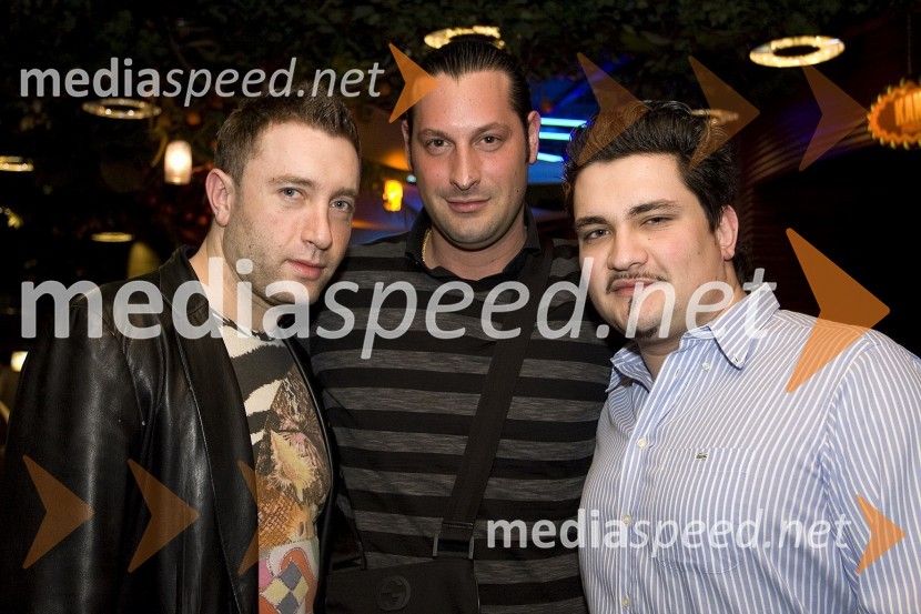 Primož Bohinc, direktor prodaje pri podjetju Elektronček s prijateljemaMister Casino Kongo 2009