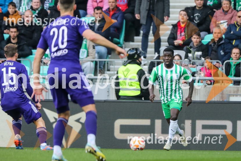  Aldair Adulai Djaló Baldé, nogometaš, NK OlimpijaNogometni derbi Olimpija - Maribor