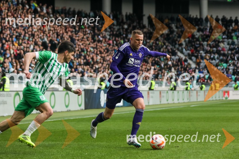  Svit Sešlar, nogometaš, NK Olimpija;  Josip Iličić, nogometaš, NK MariborNogometni derbi Olimpija - Maribor