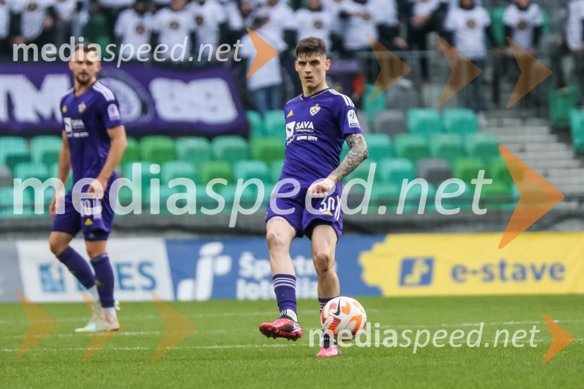  Marin Lausic, nogometaš, NK MariborNogometni derbi Olimpija - Maribor