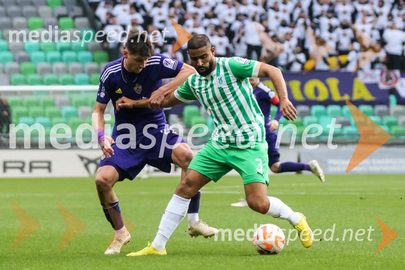  Sven Karić, nogometaš, NK Maribor;  David de Senna Fernandes Sualehe, nogometaš, NK OlimpijaNogometni derbi Olimpija - Maribor