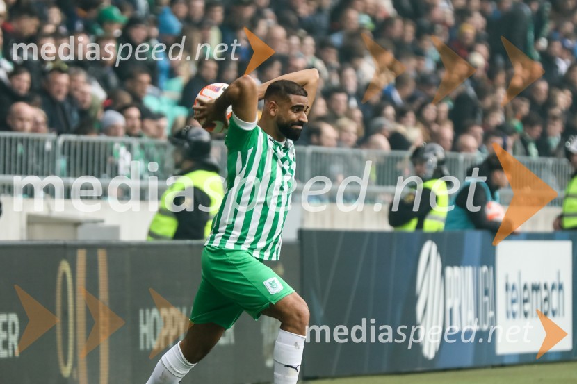  David de Senna Fernandes Sualehe, nogometaš, NK OlimpijaNogometni derbi Olimpija - Maribor